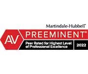 Martindale-Hubbell AV Preeminent 2022